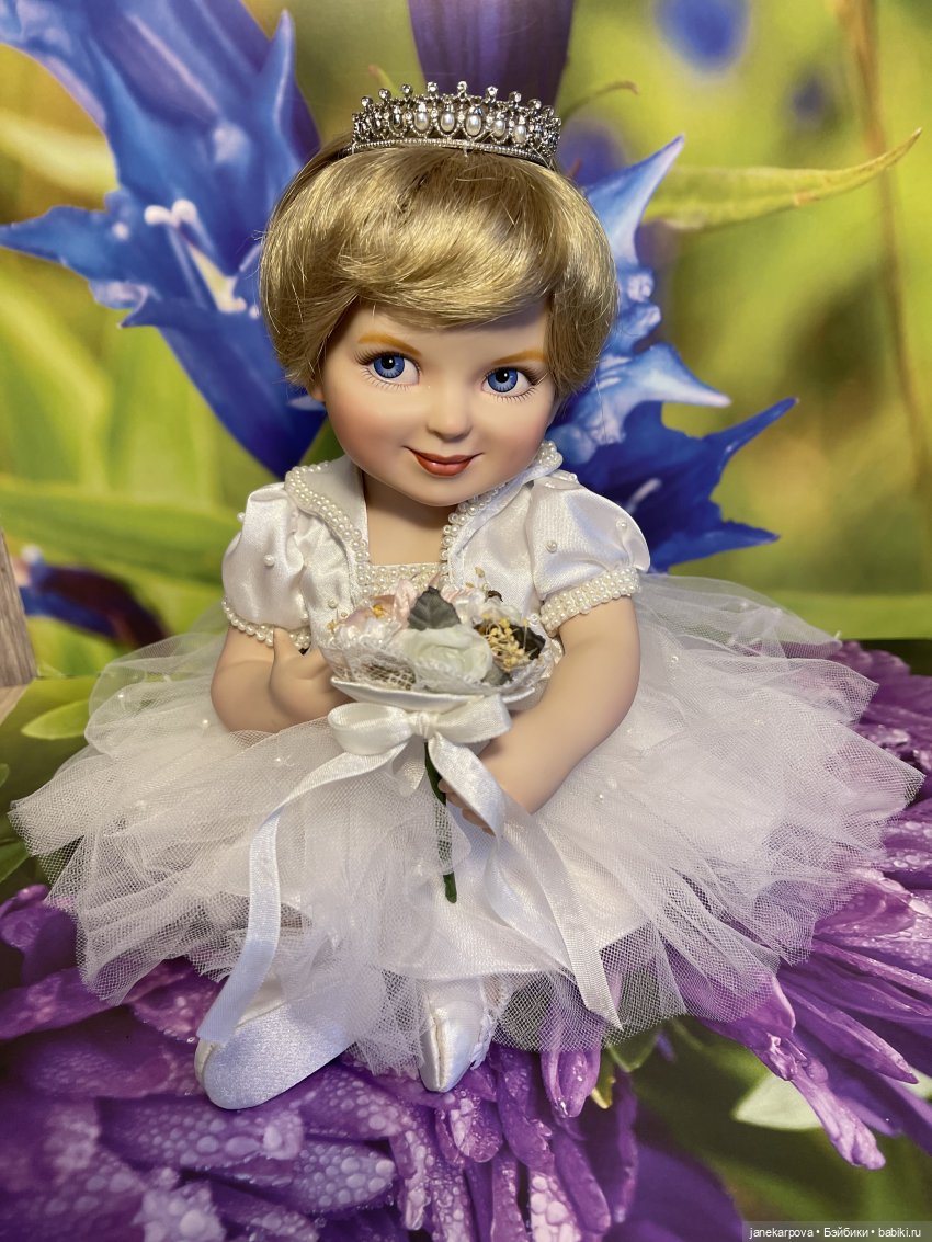 Две Дианы — Фарфоровые куклы Franklin Mint (Франклин Минт): портретные (фото 4)