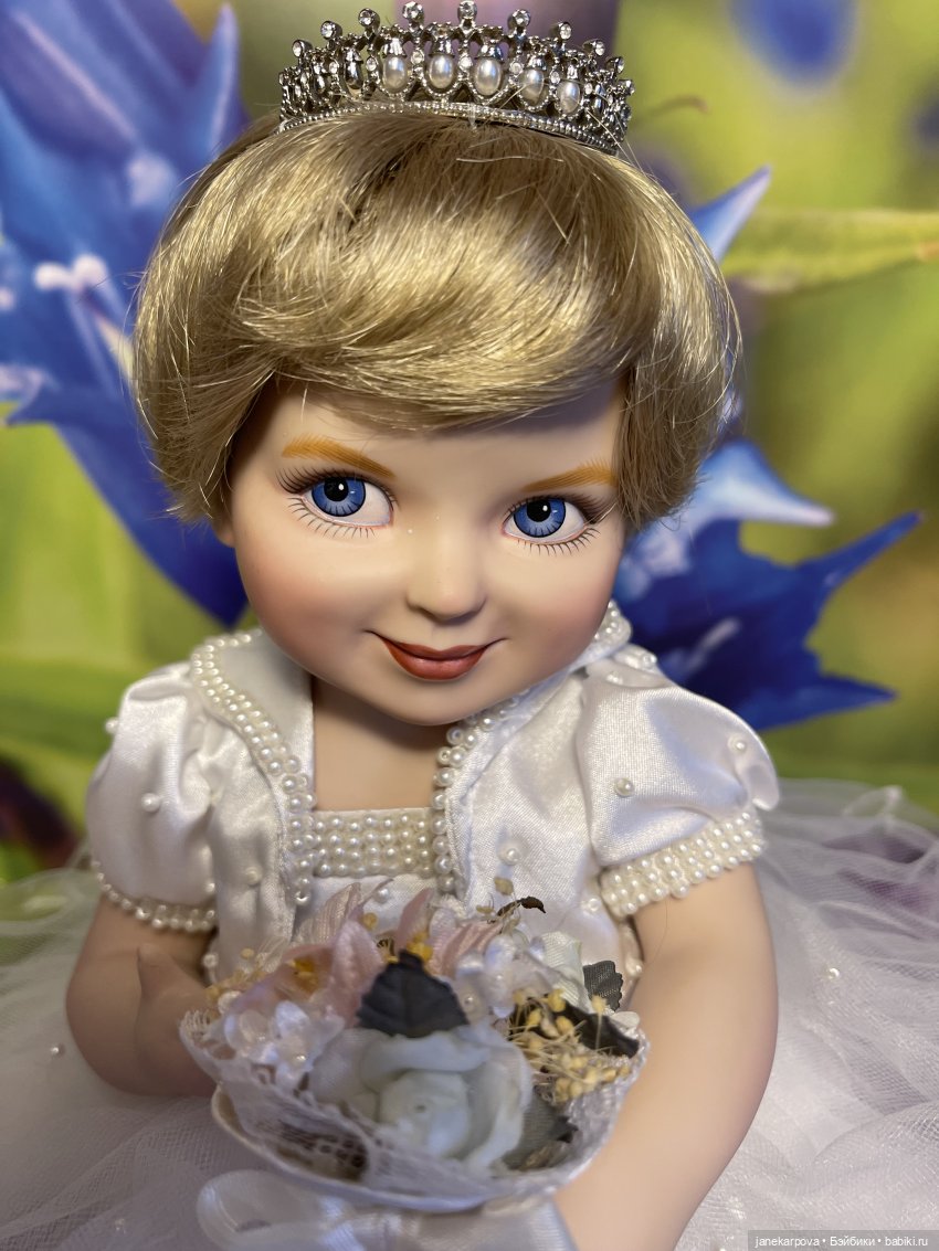 Две Дианы — Фарфоровые куклы Franklin Mint (Франклин Минт): портретные (фото 2)