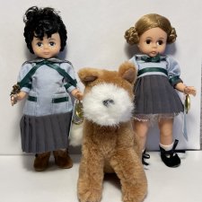 Марта и Гретл с собачкой от Мадам Александр