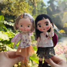 HoneyHoneyDoll без макияжа