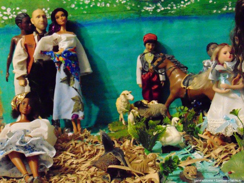 Рождество в кочевье — Зарисовки из кукольной жизни: фотоистории