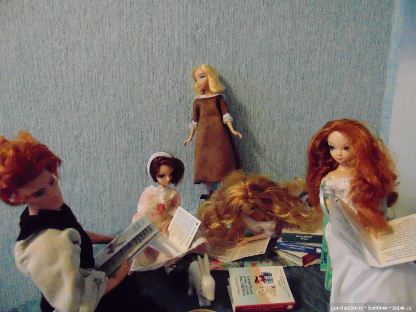 Книжный клуб Надин — Зарисовки из кукольной жизни: фотоистории