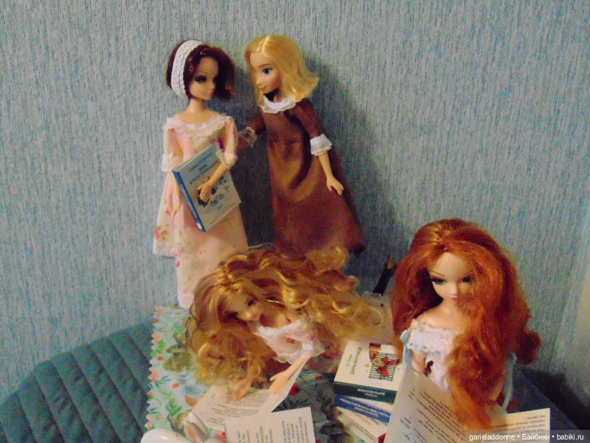 Книжный клуб Надин — Зарисовки из кукольной жизни: фотоистории