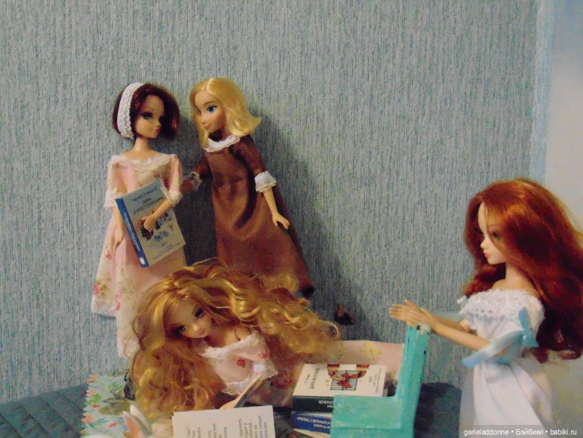 Книжный клуб Надин — Зарисовки из кукольной жизни: фотоистории