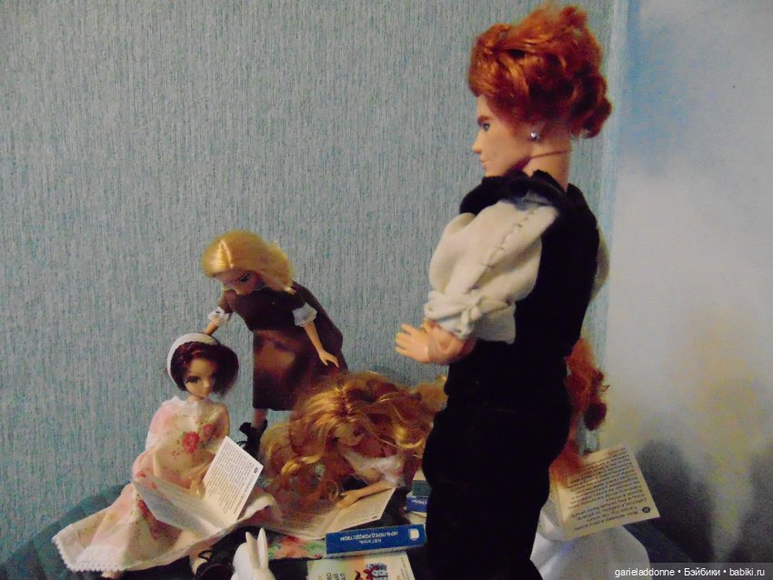 Книжный клуб Надин — Зарисовки из кукольной жизни: фотоистории