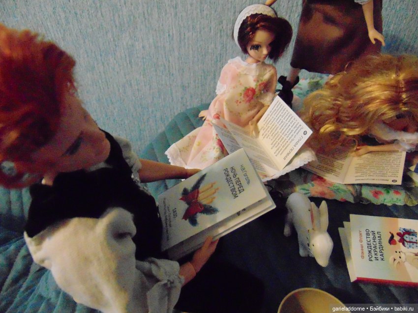 Книжный клуб Надин — Зарисовки из кукольной жизни: фотоистории