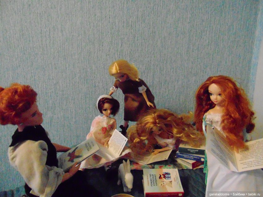Книжный клуб Надин — Зарисовки из кукольной жизни: фотоистории