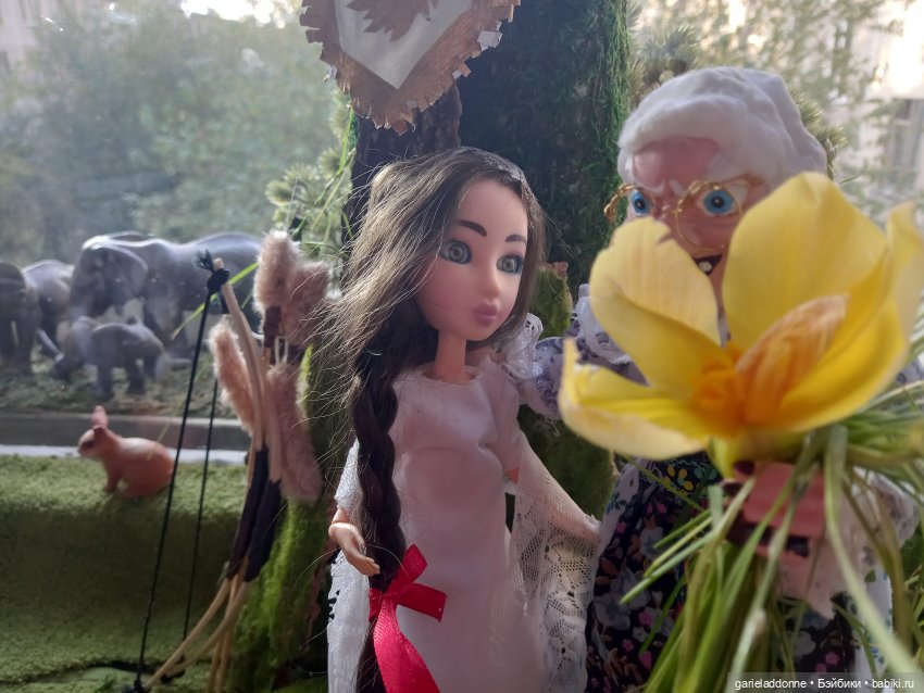 Ведьма и ее внученька — Зарисовки из кукольной жизни: фотоистории