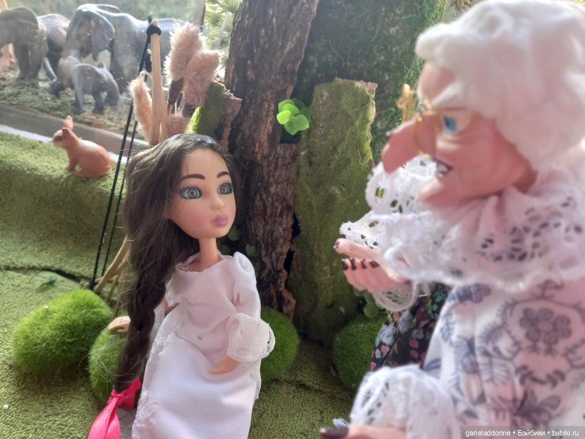 Ведьма и ее внученька — Зарисовки из кукольной жизни: фотоистории