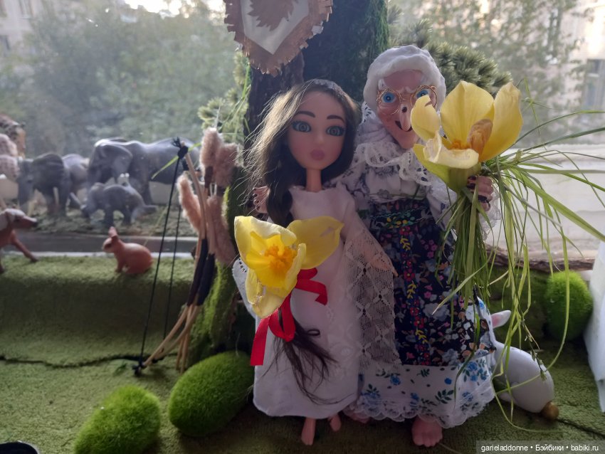 Ведьма и ее внученька — Зарисовки из кукольной жизни: фотоистории