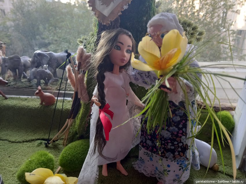 Ведьма и ее внученька — Зарисовки из кукольной жизни: фотоистории