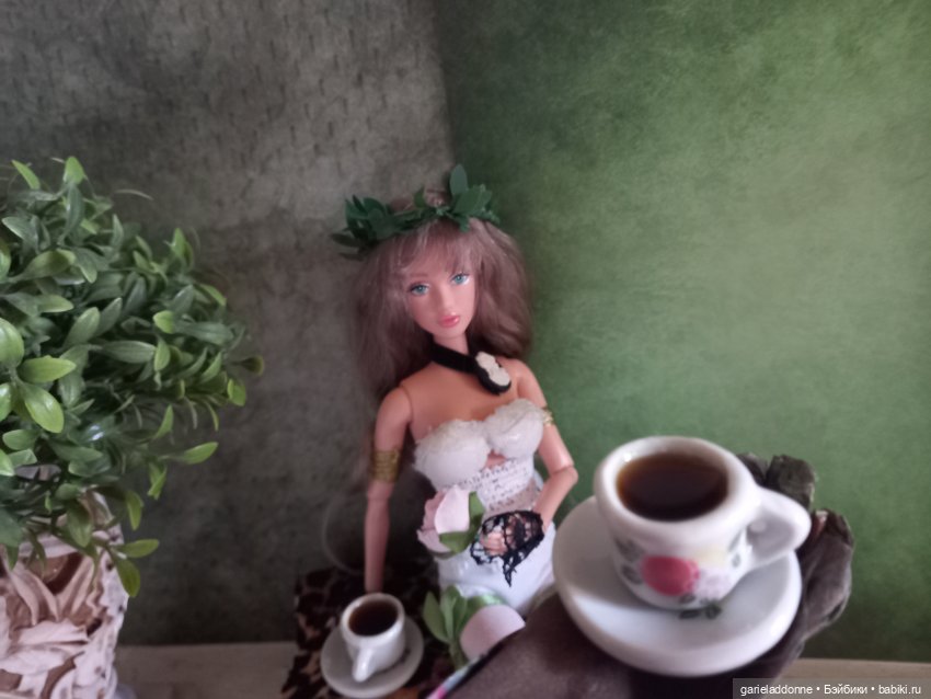 Чашка кофею — Кукольная миниатюра своими руками: еда (фото 4)