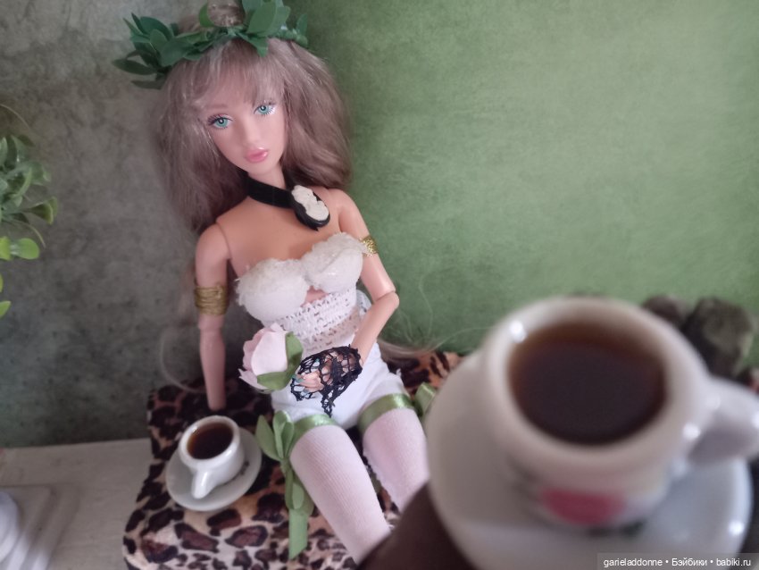 Чашка кофею — Кукольная миниатюра своими руками: еда (фото 5)