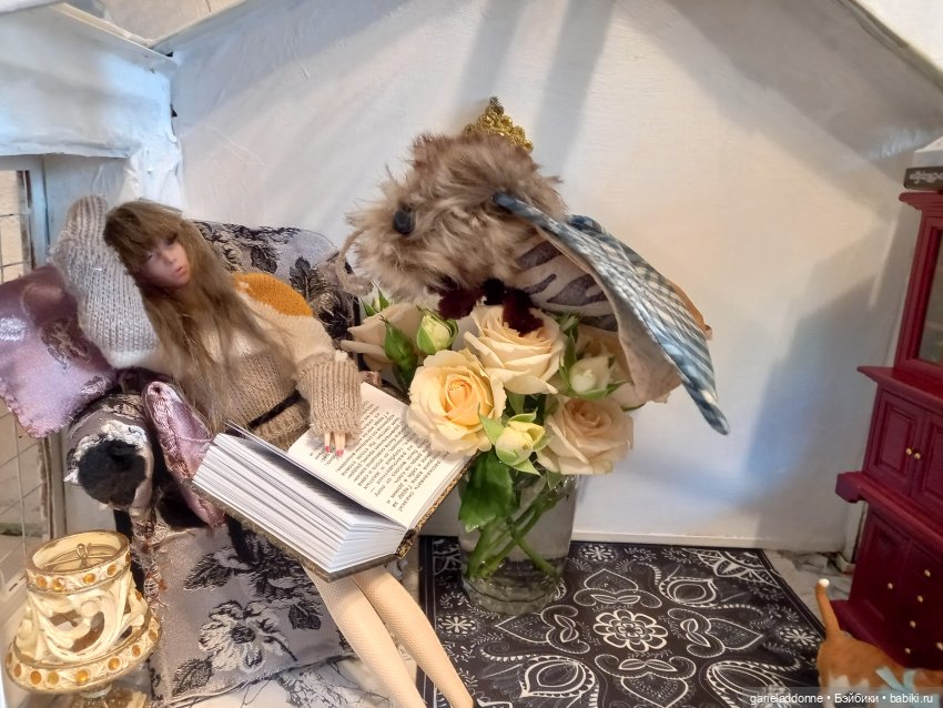 Заспанная Кора — Зарисовки из кукольной жизни: фотоистории