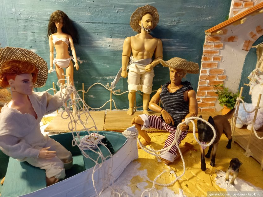 Рыбаки из Кетеры — Зарисовки из кукольной жизни: фотоистории (фото 4)