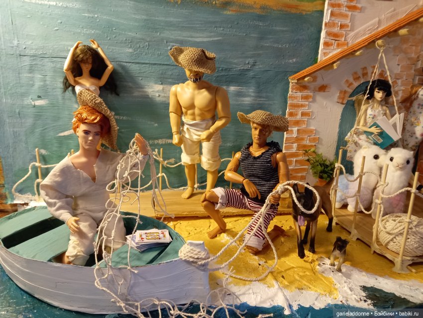 Рыбаки из Кетеры — Зарисовки из кукольной жизни: фотоистории