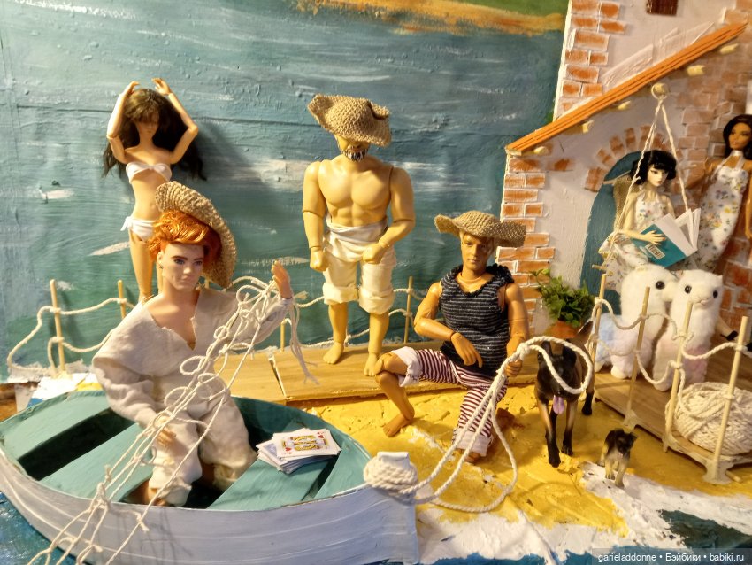 Рыбаки из Кетеры — Зарисовки из кукольной жизни: фотоистории