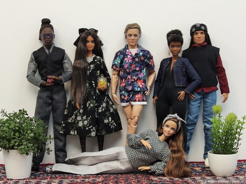 Знакомство с 1:6 — Куклы Barbie (Барби): Looks (фото 7)