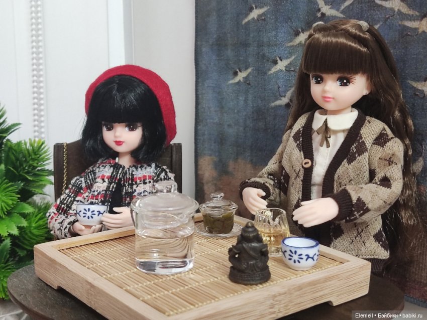 Ликки, знакомство, чай — Куклы Takara Tomy (Такара): Licca (Ликка) (фото 6)
