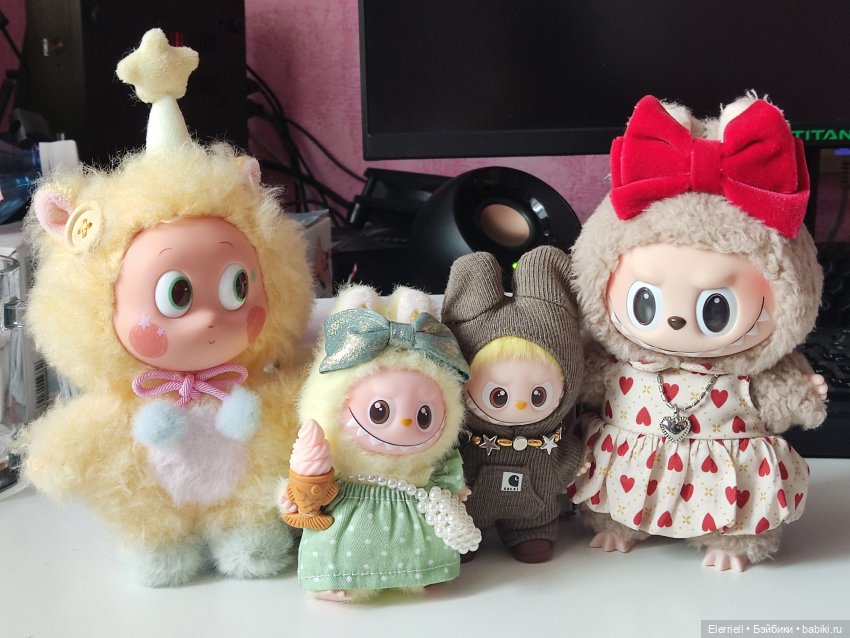 Настольная жизнь лабуб — Игрушки Labubu (Лабубу) и The Monsters: Pop Mart
