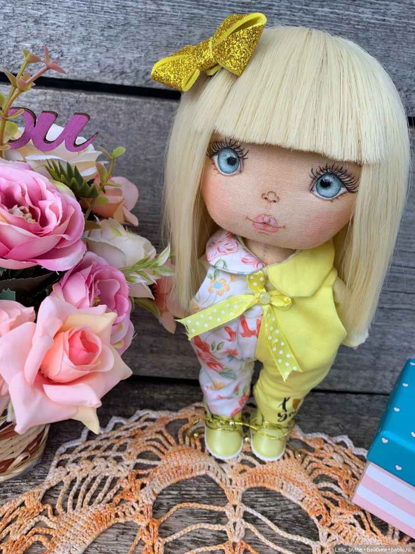 Продолжение 🤗Мои текстильки с рисованным личиком