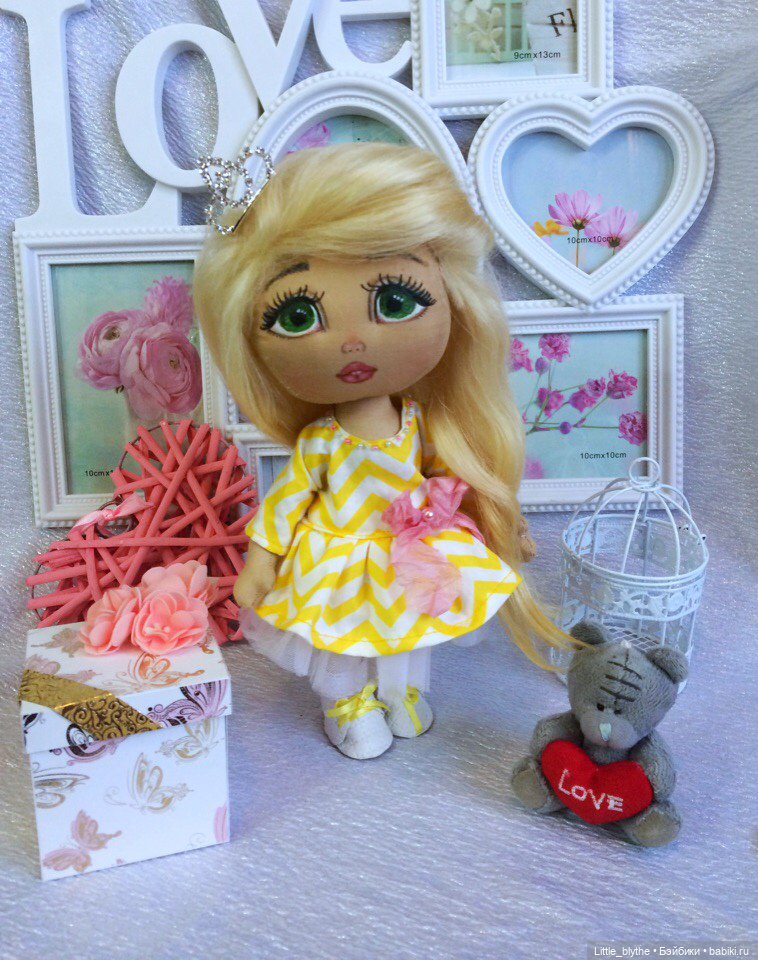 Продолжение 🤗Мои текстильки с рисованным личиком (фото 6)