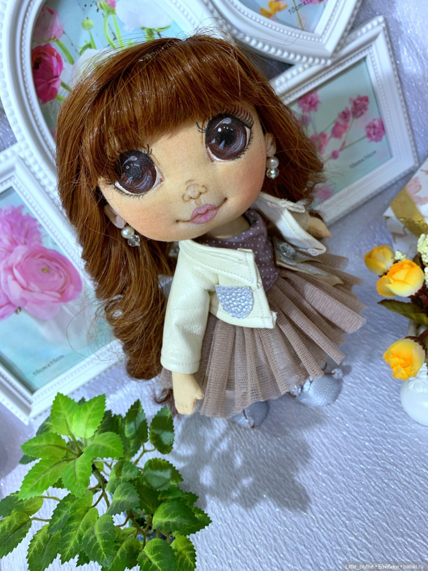 Продолжение 🤗Мои текстильки с рисованным личиком