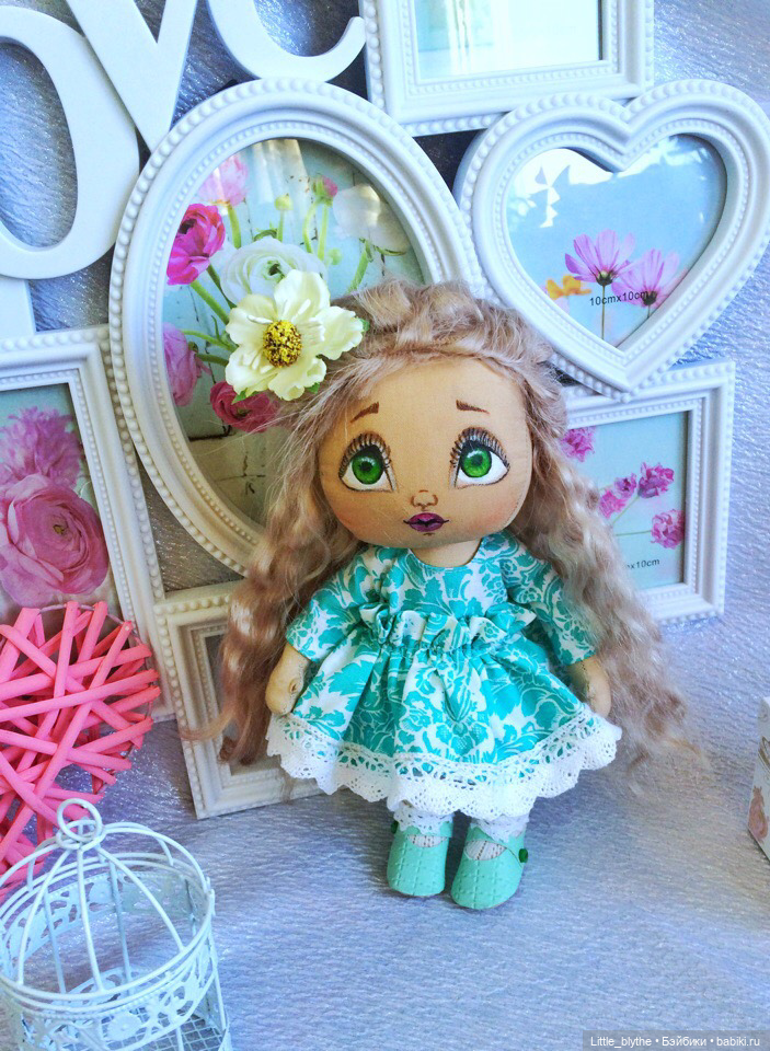 Продолжение 🤗Мои текстильки с рисованным личиком (фото 3)