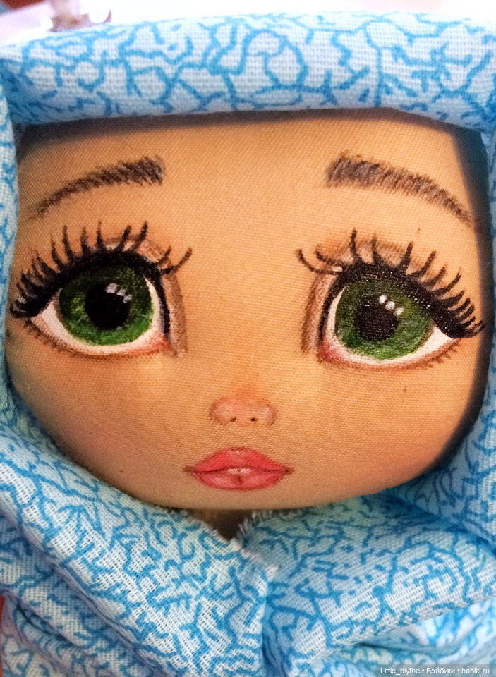 Продолжение 🤗Мои текстильки с рисованным личиком (фото 5)