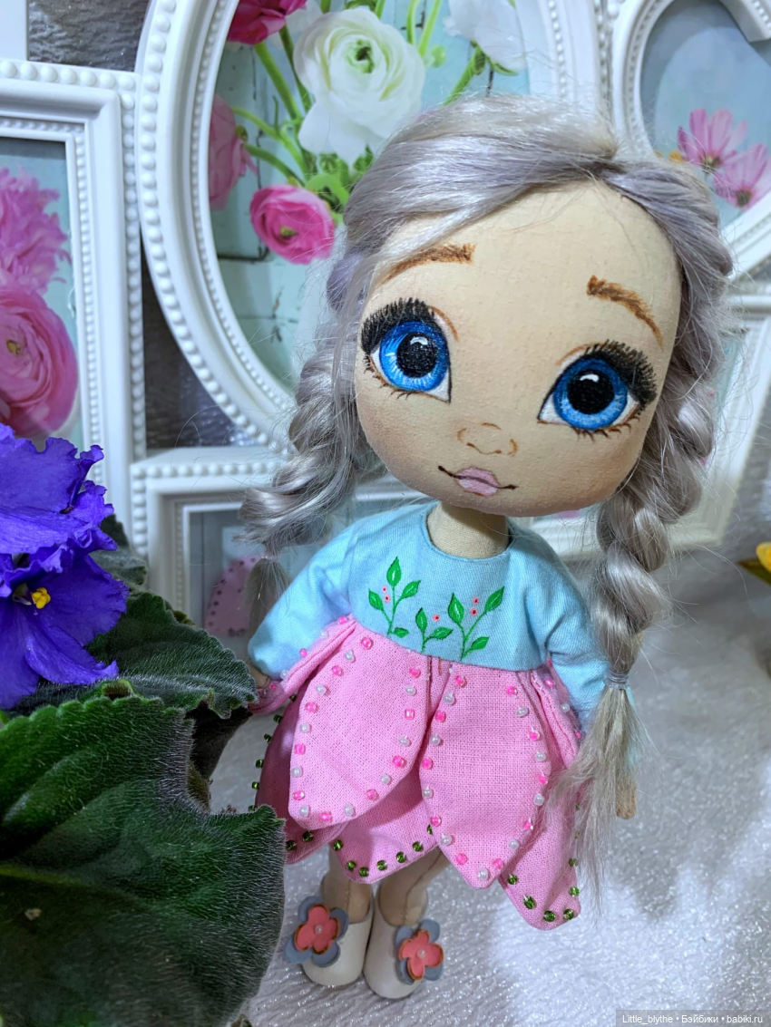 Продолжение 🤗Мои текстильки с рисованным личиком