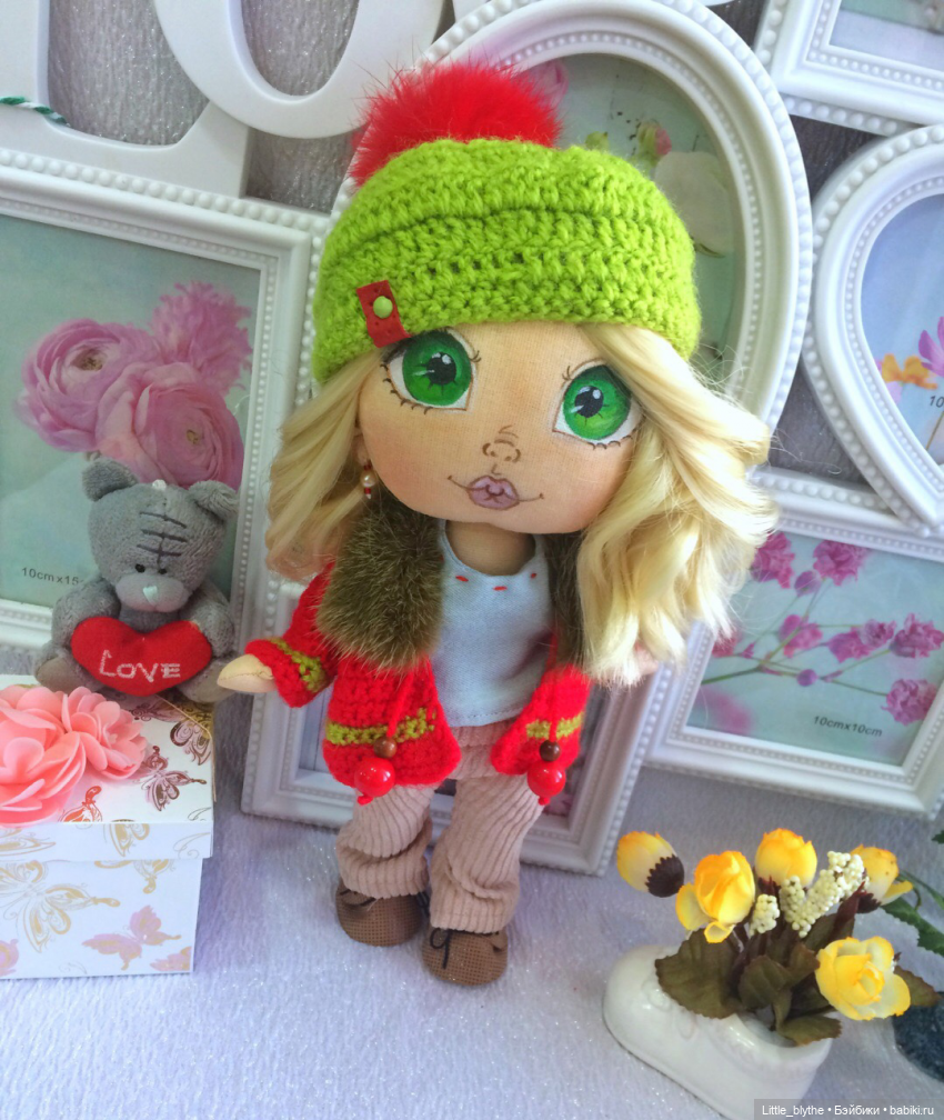 Продолжение 🤗Мои текстильки с рисованным личиком