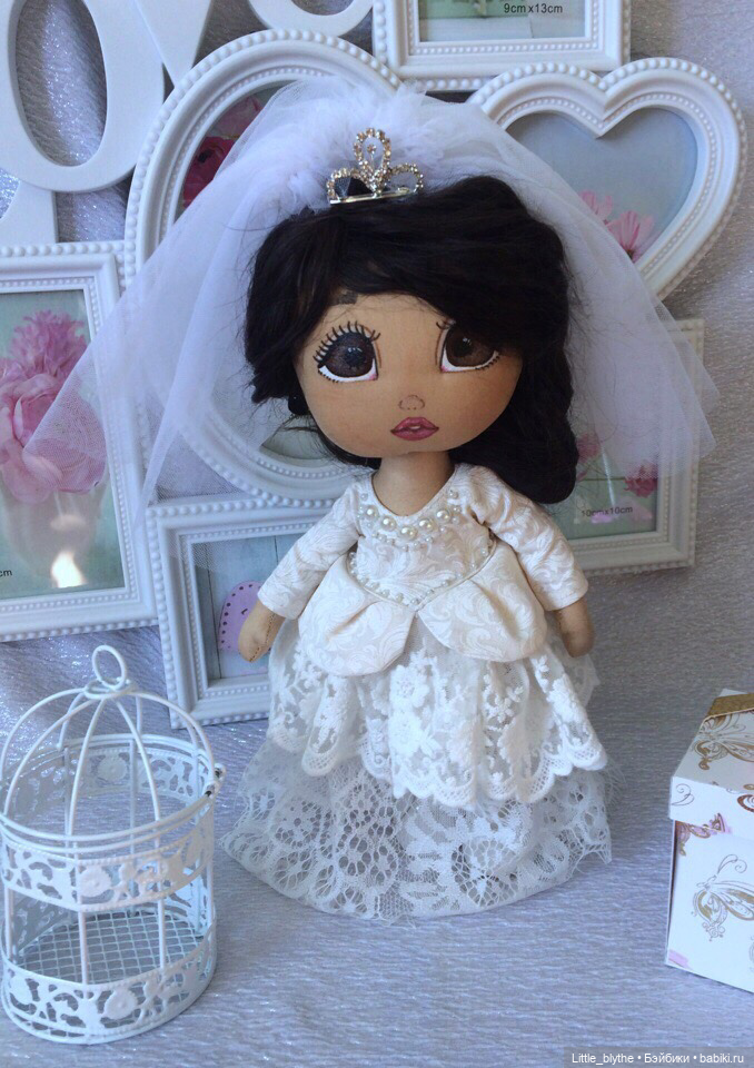 Продолжение 🤗Мои текстильки с рисованным личиком (фото 10)