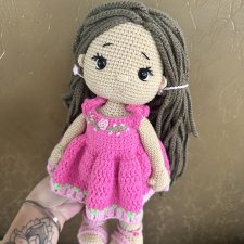 Кукла вязанная