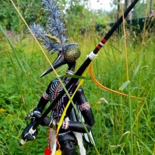 Винсент - моя первая кукла из дерева