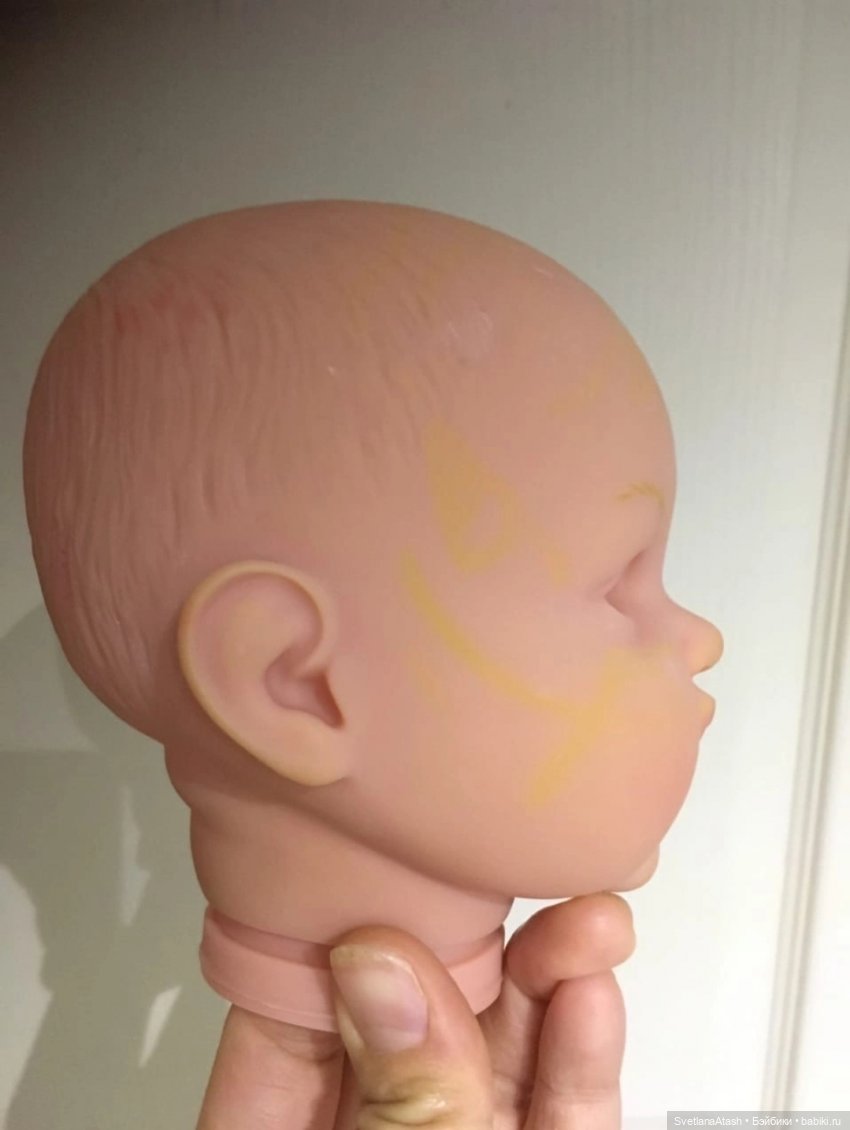 Спасение малыша — Реставрация и преображение кукол: ремонт (фото 6)