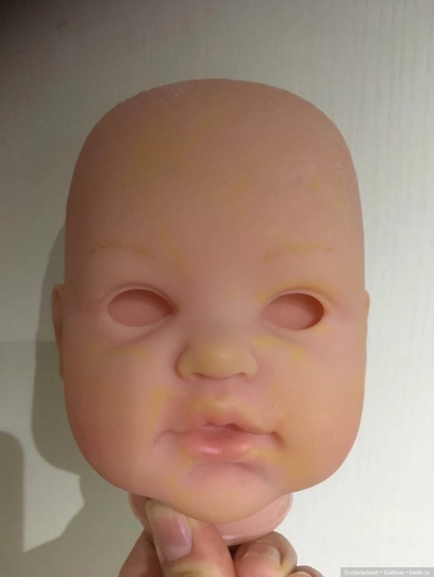 Спасение малыша — Реставрация и преображение кукол: ремонт (фото 5)