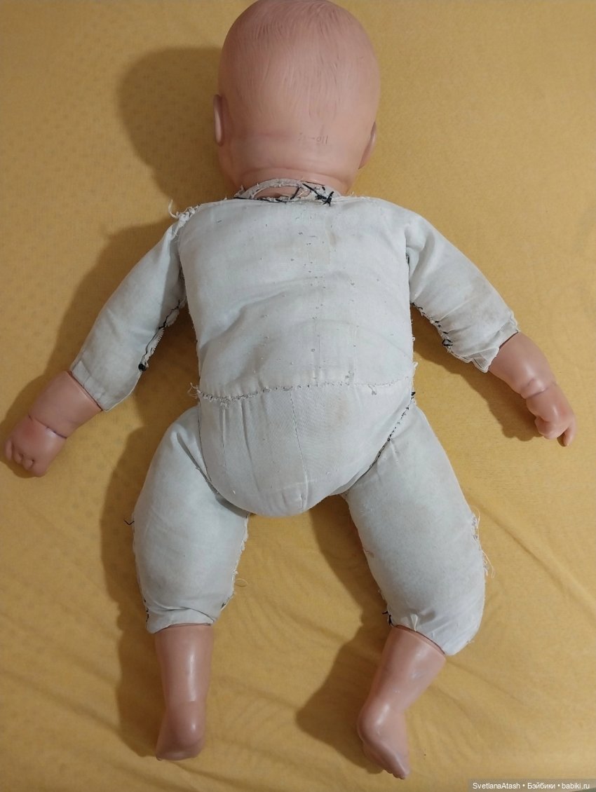 Ремонт мягконабивного пупса (плюс выкройка тела) (фото 2)