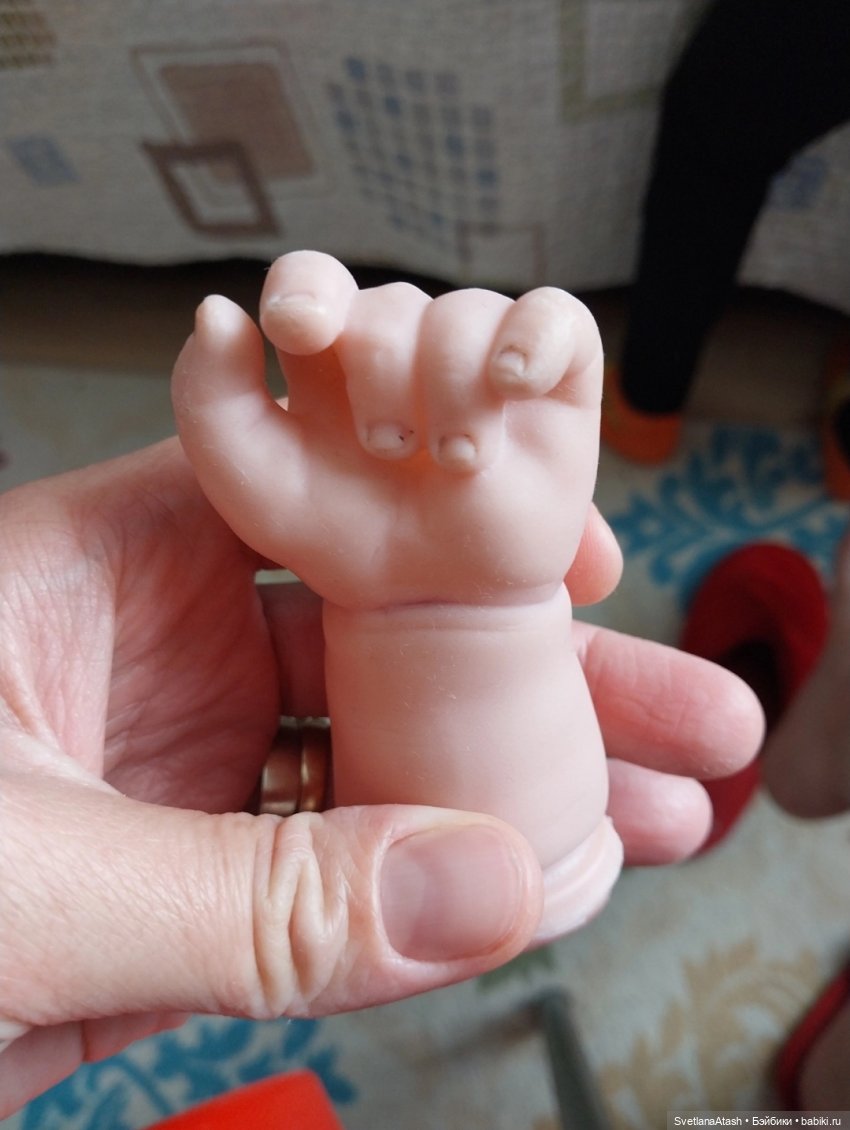 Ремонт мягконабивного пупса (плюс выкройка тела) (фото 10)