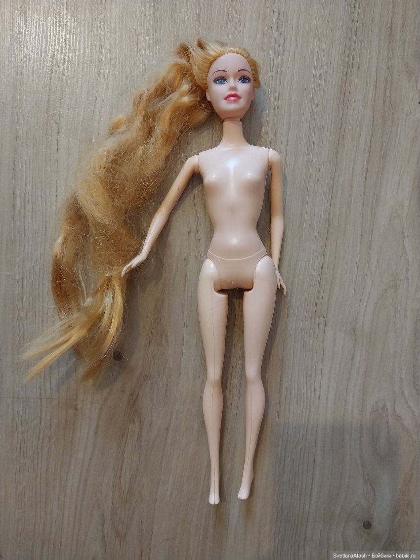 Ремонт нескольких кукол (волосы, выведение пятен, новая одежда) (фото 10)