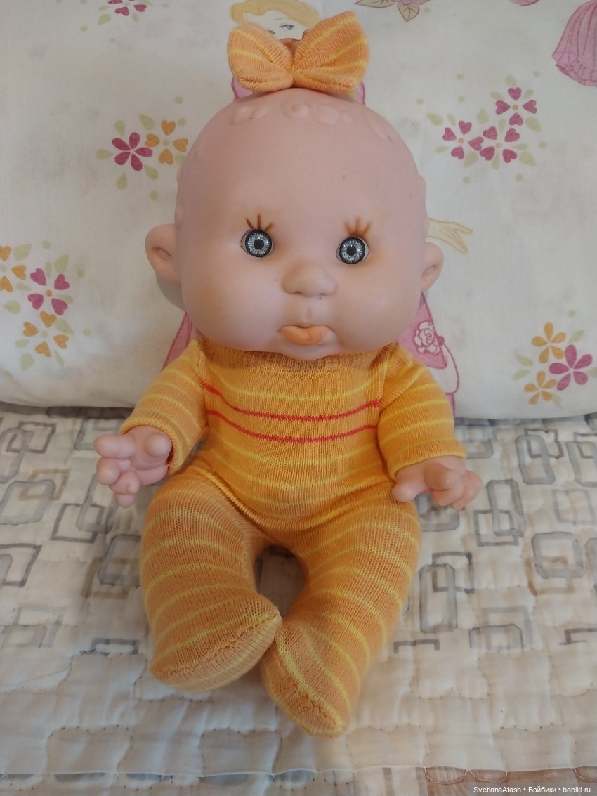 Ремонт нескольких кукол (волосы, выведение пятен, новая одежда) (фото 9)