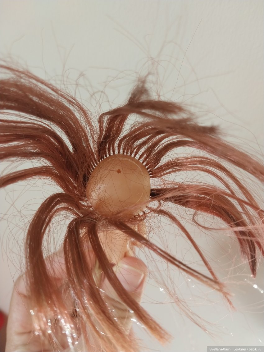 Ремонт нескольких кукол (волосы, выведение пятен, новая одежда) (фото 3)