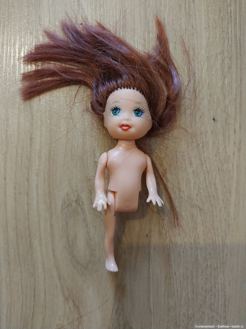 Ремонт нескольких кукол (волосы, выведение пятен, новая одежда) (фото 2)