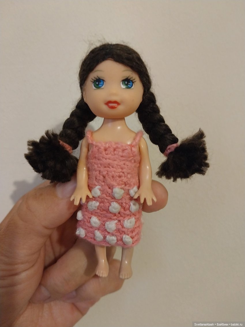 Ремонт нескольких кукол (волосы, выведение пятен, новая одежда) (фото 4)