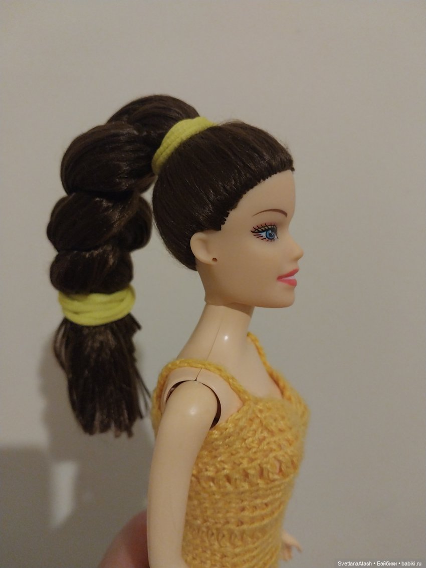 Ремонт нескольких кукол (волосы, выведение пятен, новая одежда)