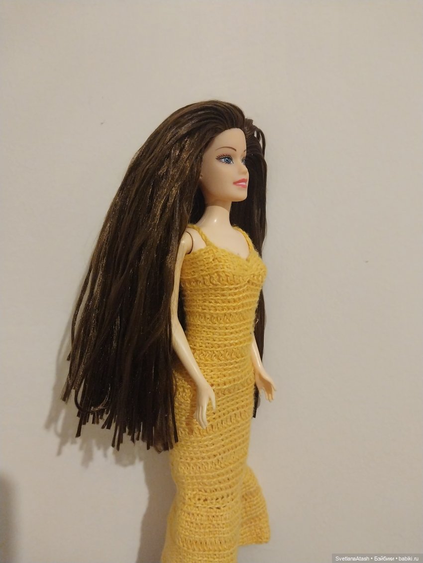 Ремонт нескольких кукол (волосы, выведение пятен, новая одежда)