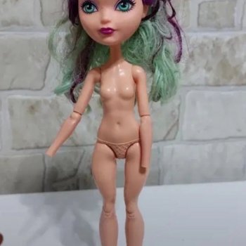 Борьба с липкими/жирными волосами у куклы