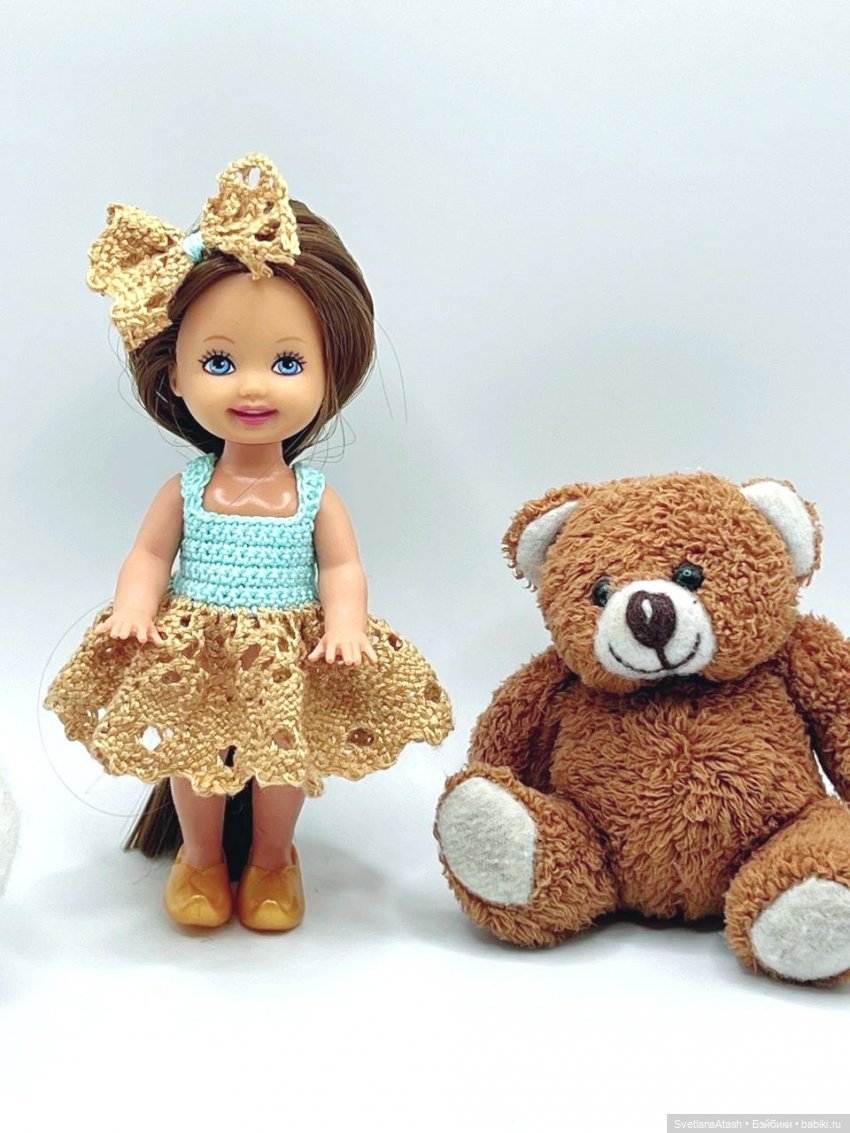 Весенние простые платьишки для маленьких кукол (с МК) (фото 7)