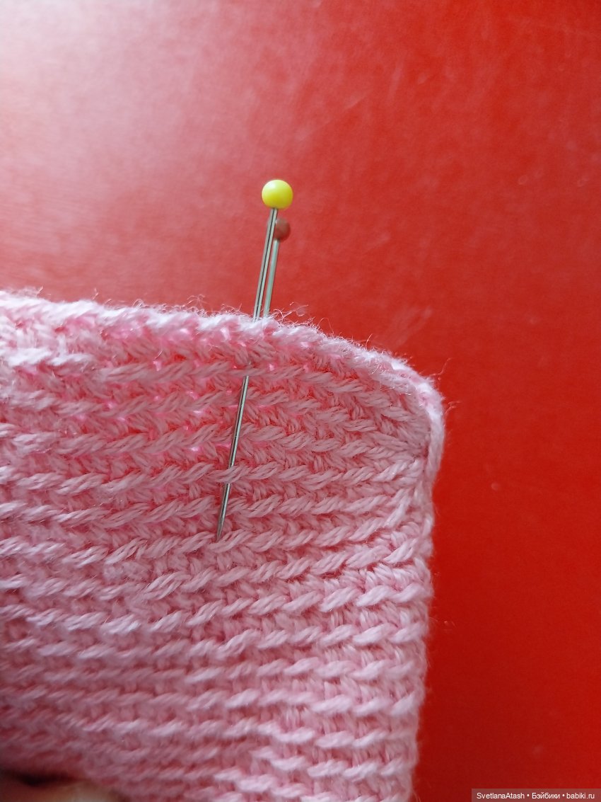 Простое платье для куклы, вязанное крючком (мастер класс) (фото 7)