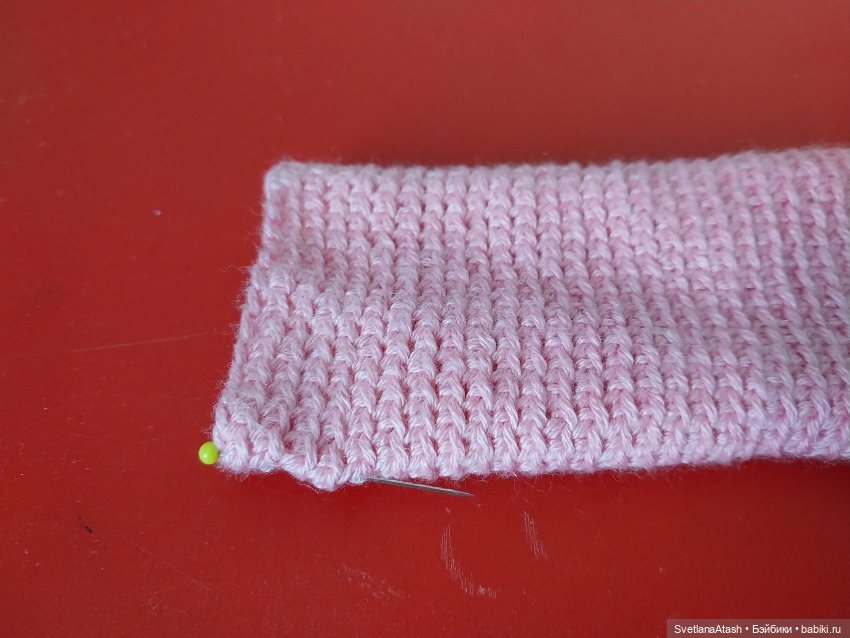 Простое платье для куклы, вязанное крючком (мастер класс) (фото 2)