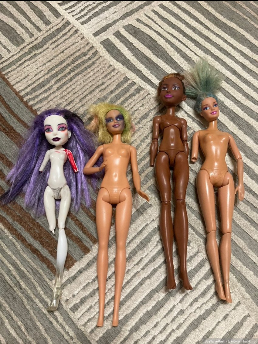 Смена тел у нескольких Барби (фото 8)